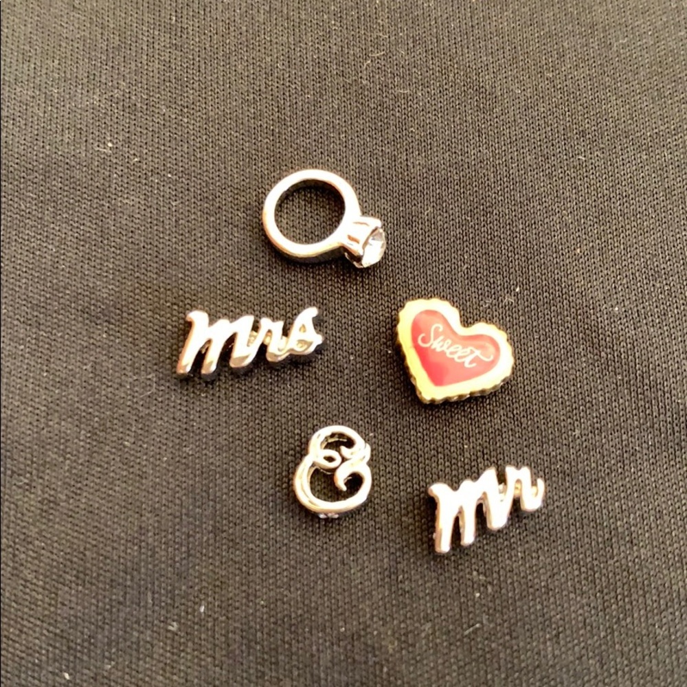 Origami Owl Wedding Charms